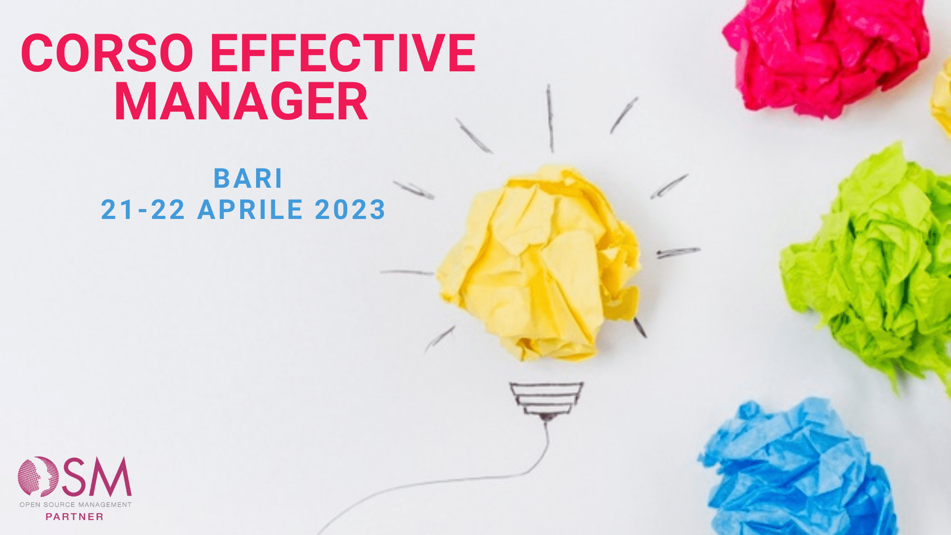 Corso Effective Manager