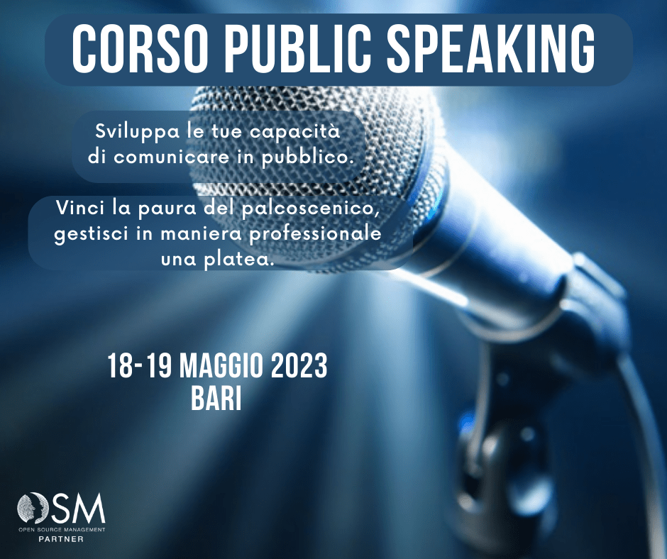 CORSO PUBLIC SPEAKING