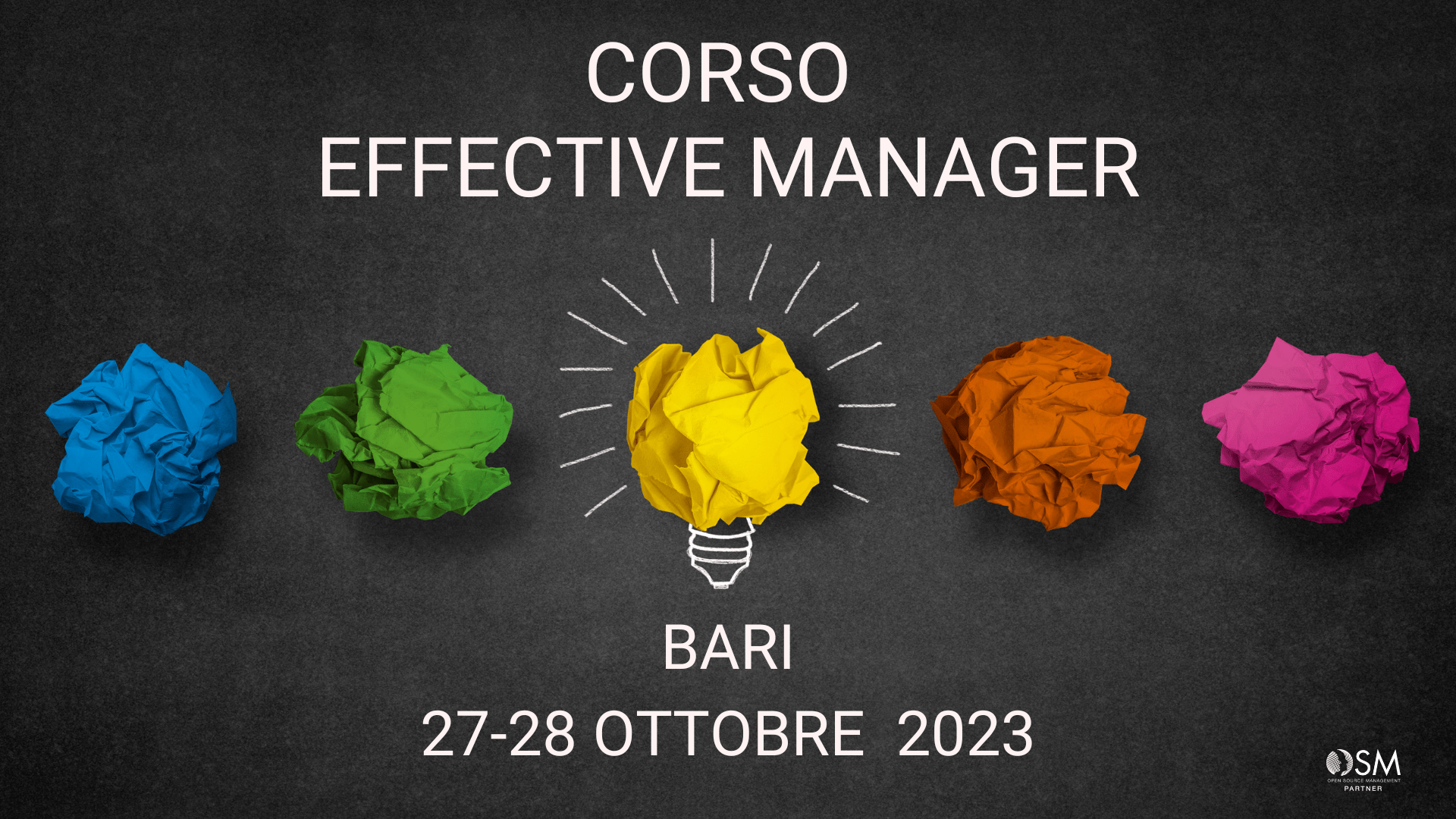 Corso Effective Manager