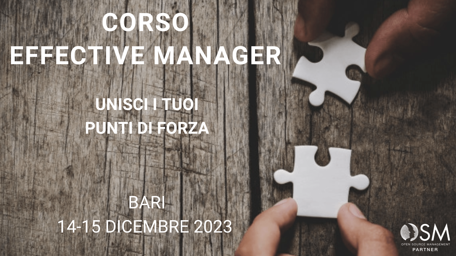 Corso Effective Manager