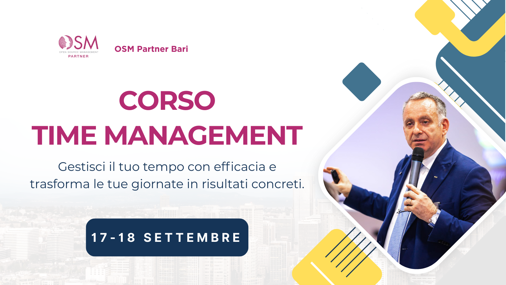 TIME MANAGEMENT SETTEMBRE